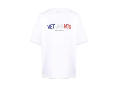 VETEMENTS France Logo Tee "White"