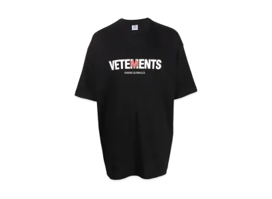 VETEMENTS Japan Logo Tee "Black"