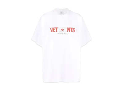 VETEMENTS Canada Logo Tee "White"