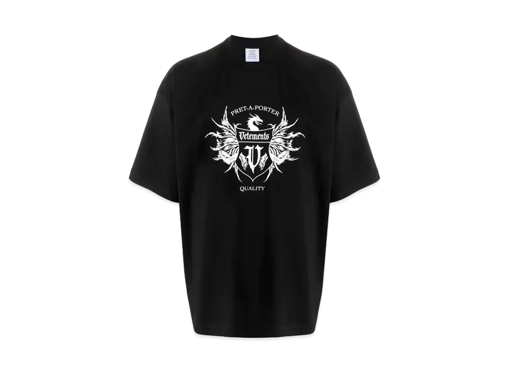 VETEMENTS Pret A Porter Tee "Black"