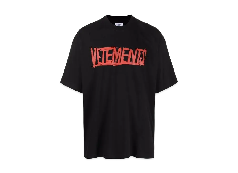 VETEMENTS World Tour Tee "Black Red"