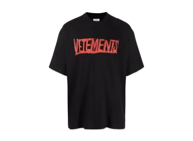 VETEMENTS World Tour Tee "Black Red"