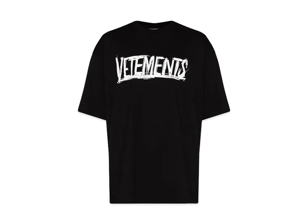 VETEMENTS World Tour Tee "Black White"