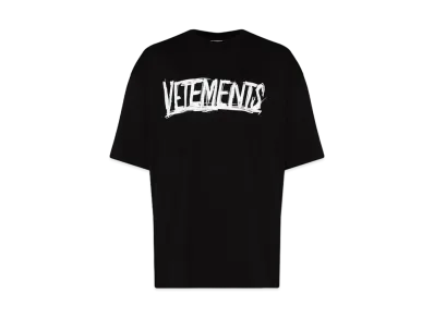 VETEMENTS World Tour Tee "Black White"