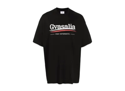 VETEMENTS Gvasalia Print Tee "Black"