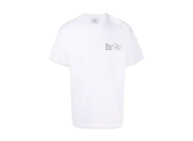 VETEMENTS Human Identity Tee "White"