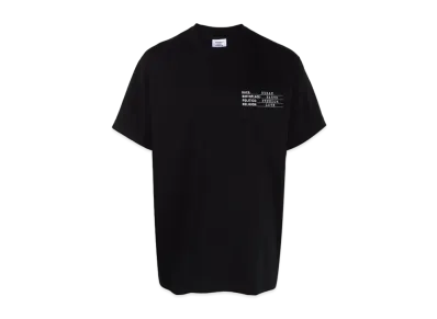 VETEMENTS Human Identity Tee "Black"