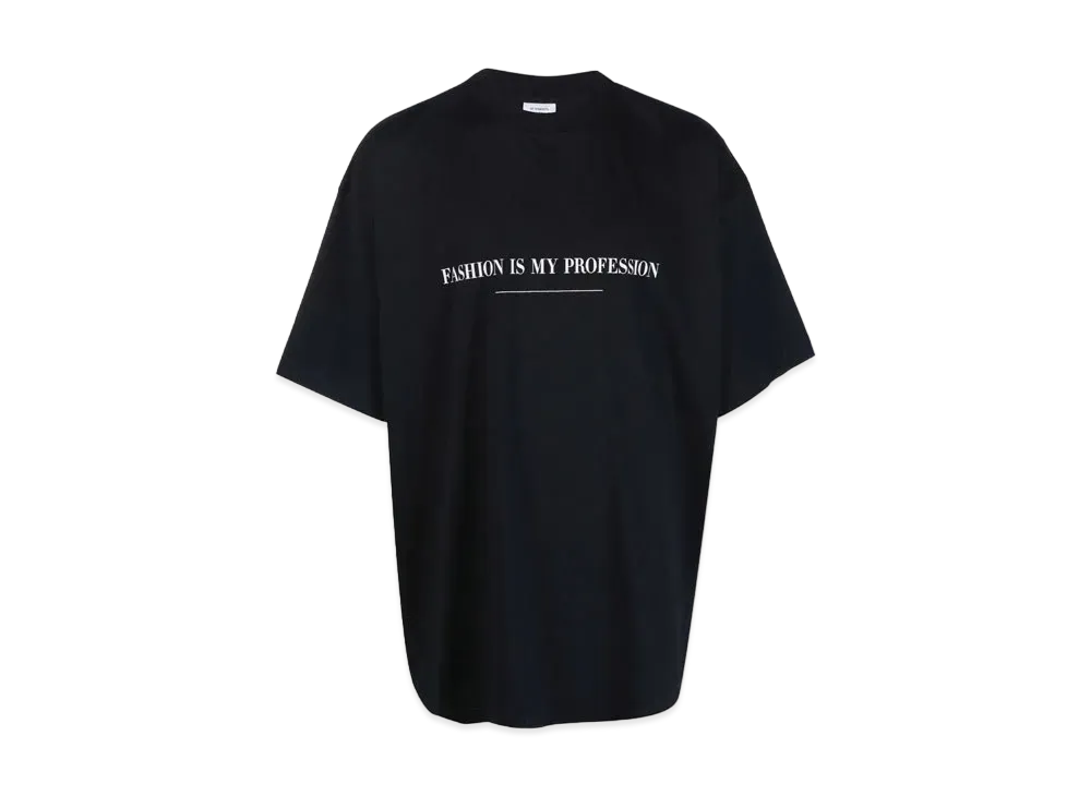VETEMENTS Slogan T-shirt "Black"