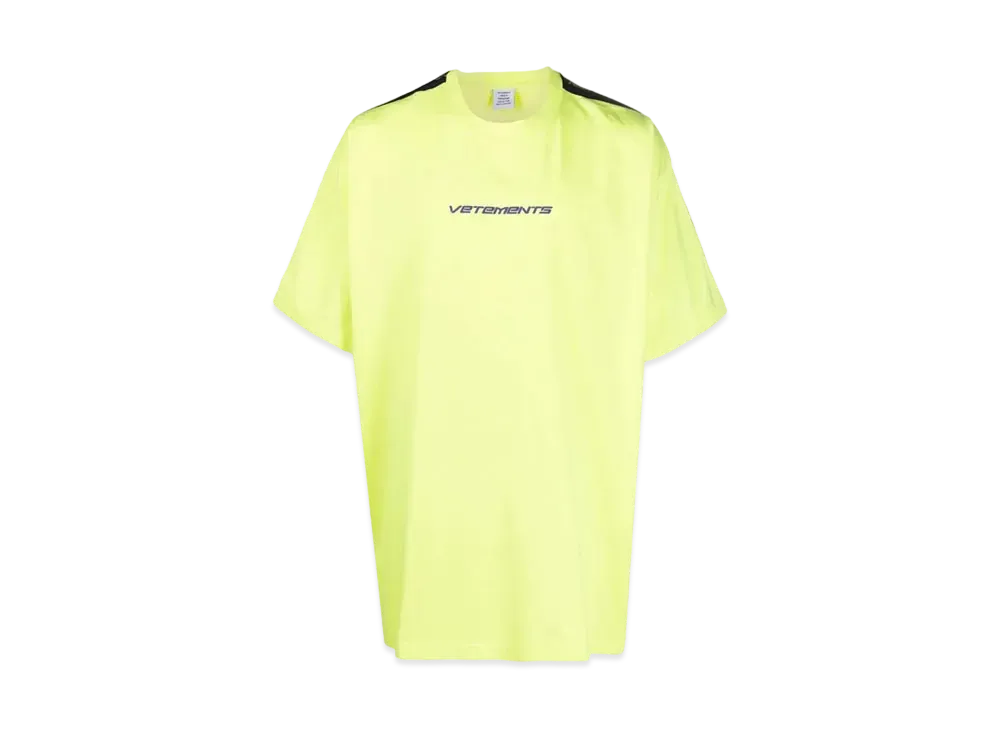 VETEMENTS Logo T-shirt "Neon Green"