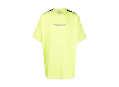 VETEMENTS Logo T-shirt "Neon Green"