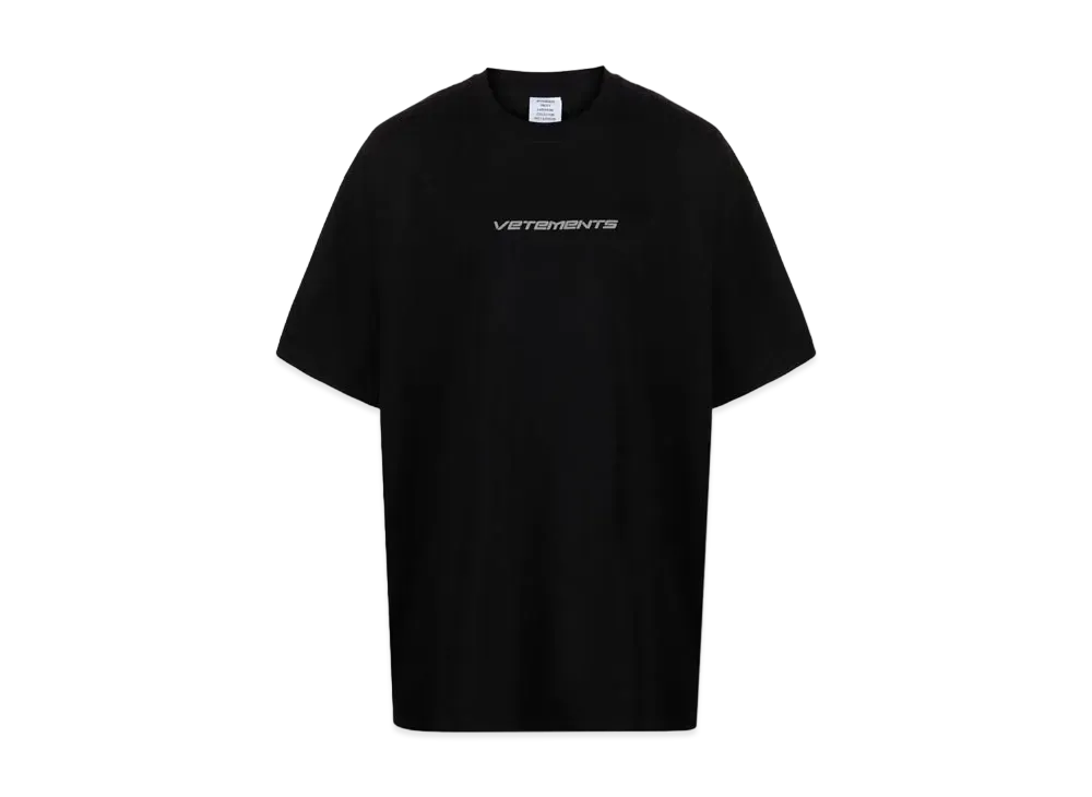 VETEMENTS Logo T-shirt "Black"