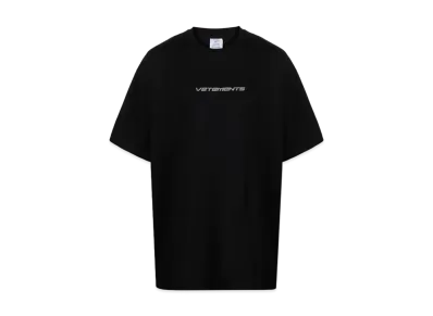 VETEMENTS Logo T-shirt "Black"