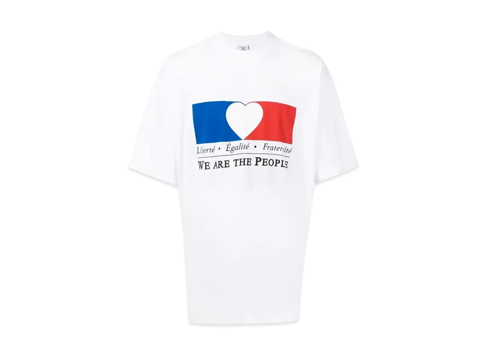 VETEMENTS We Are The People Tee "White"