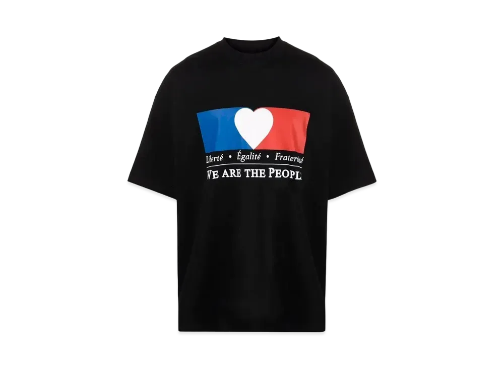 VETEMENTS We Are The People Tee "Black"