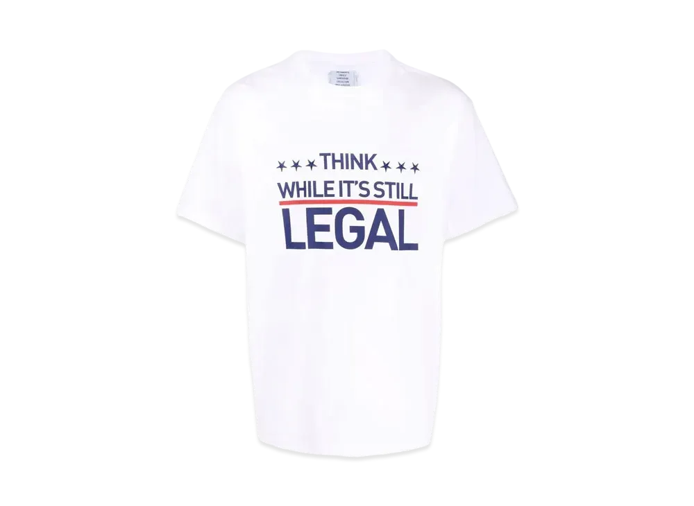 VETEMENTS Human Rights Tee "White"