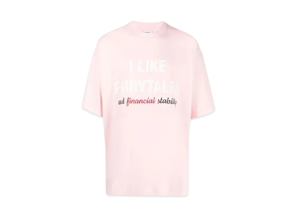 VETEMENTS I Like Long Walks Tee "Pink"