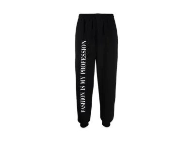 VETEMENTSt Slogan Track Pants "Black"