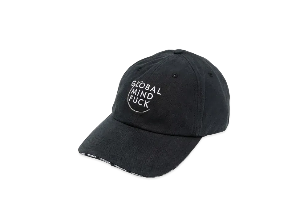 VETEMENTS Global Mind Cap "Black"