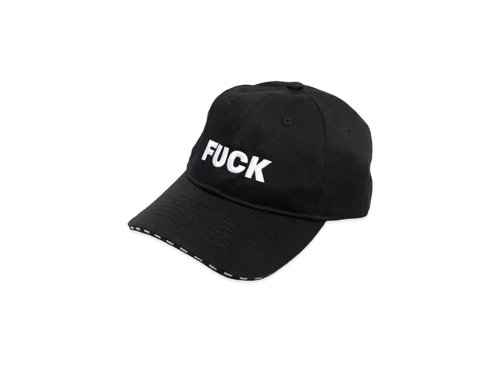 VETEMENTS Slogan Cap "Black"