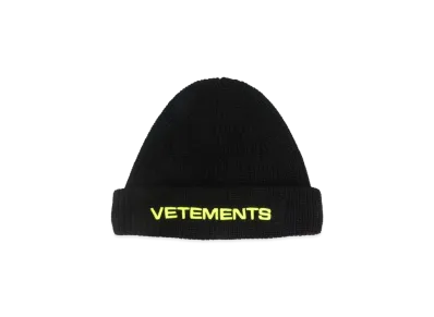 VETEMENTS Logo Venny "Black Neon Green"