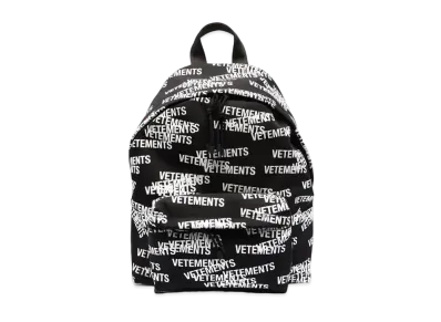 VETEMENTS Logo Backpack "Black"