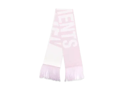 VETEMENTS Knit Scarf "Pink"