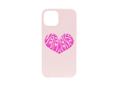 VETEMENTS Logo iPhone 12 Pro Case "Pink"