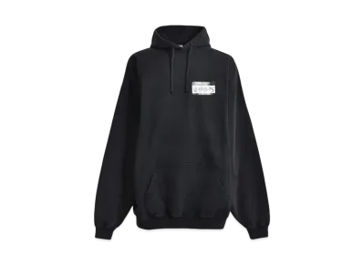 VETEMENTS Hello My Name Is VETEMENTS Hoodie "Black" UA65HD110B