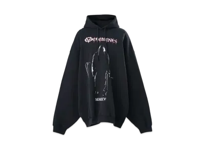 VETEMENTS Reaper Logo Hooded Longsleeve "Black" UA65HD450B