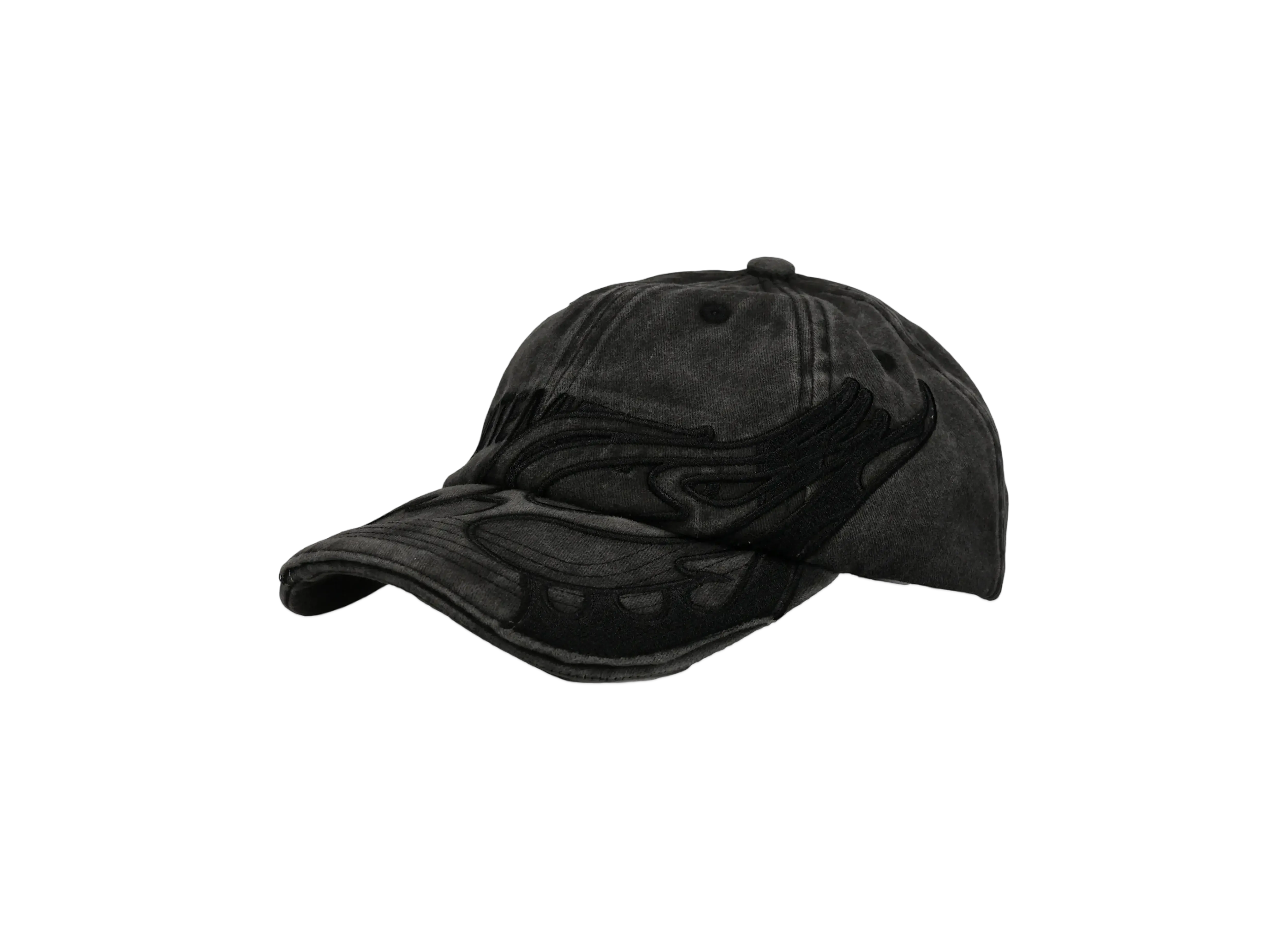 VETEMENTS Blackout Flame Logo Cap "Blackout" UA65CA190B