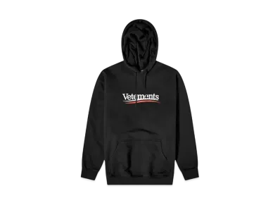 VETEMENTS Campaign Logo Hoodie "Black" UE64HD440B