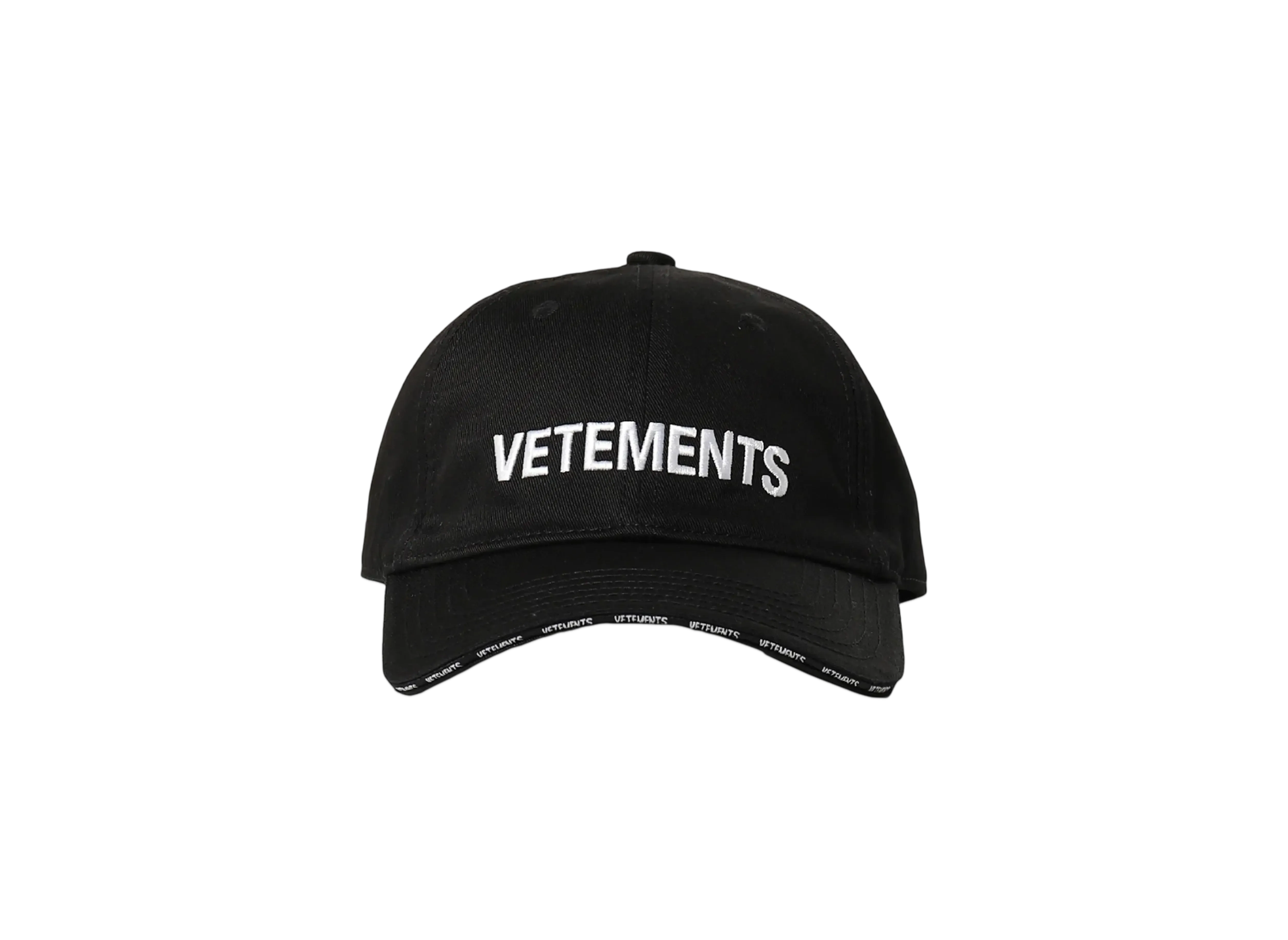 VETEMENTS Iconic Logo Cap "Black" UE64CA100B