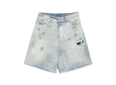 VETEMENTS Trashed Shorts "Black"