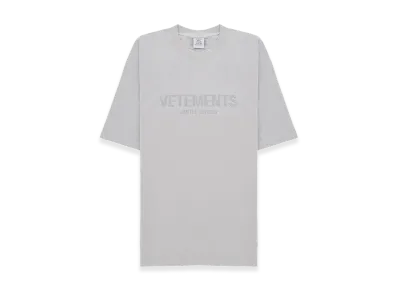 VETEMENTS Rhinestone Logo T-Shirt "Grey"