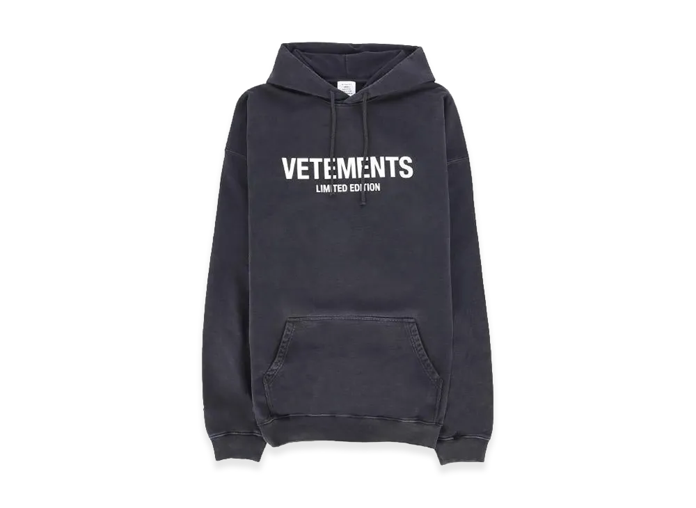 VETEMENTS Hoodie Parka "Black"