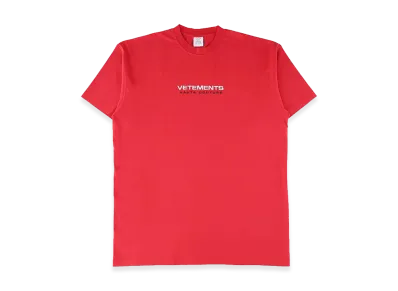 VETEMENTS T-Shirt "Red"