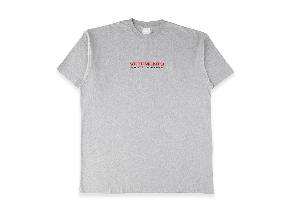 VETEMENTS T-Shirt "Grey"