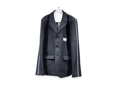 VTMNTS Barcode Tailored Jacket "Black"