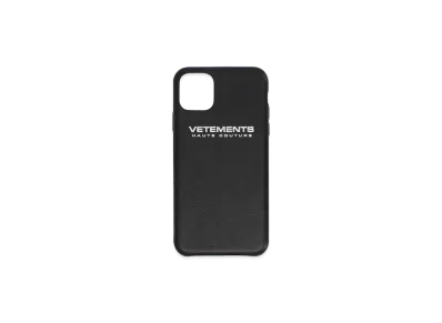 VETEMENTS Logo I-Phone 11 Pro Max Case "Black"