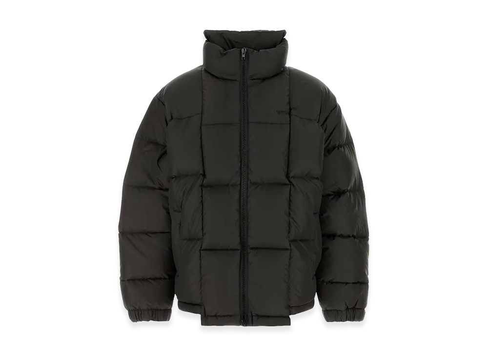 VETEMENTS Polyester Down Jacket "Dark Brown"