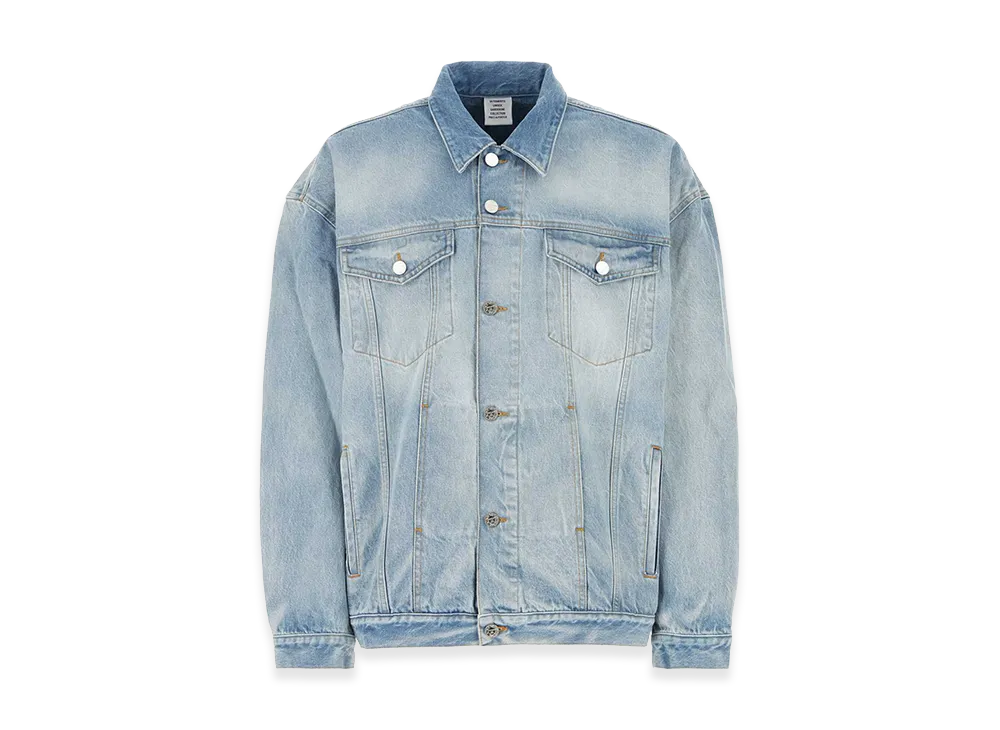 VETEMENTS Logo Jacket "Light Blue"