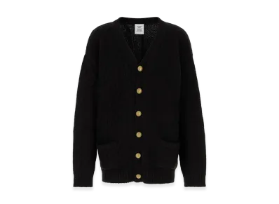 VETEMENTS Split Cardigan "Black"
