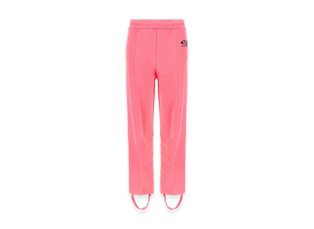 VETEMENTS Women's Oval Logo Joggers "Pink"
