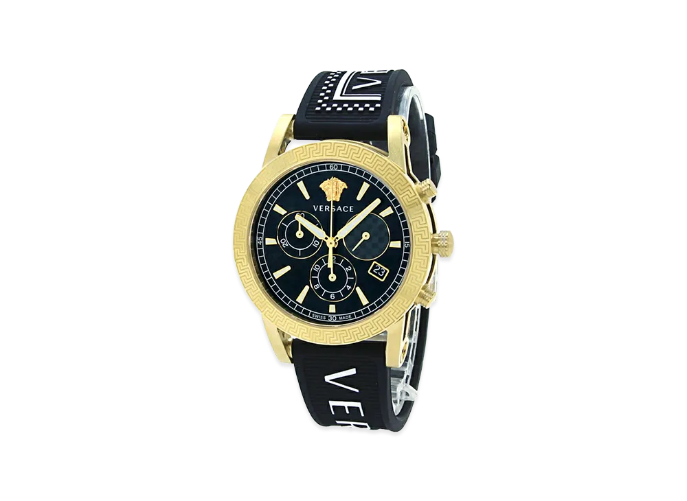 Versace Sport Tech Chrono Quartz 40mm "Gold/Black"