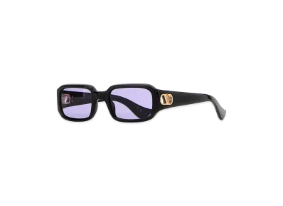 Valentino Women's Acetate Sunglasses "Black"