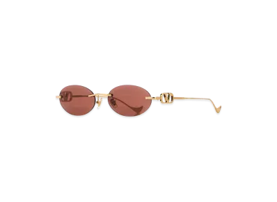 Valentino Women's Metal Sunglasses "Gold"