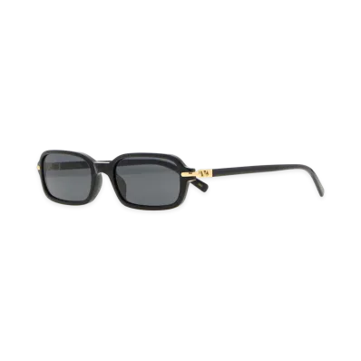 Valentino Women's Acetate Sunglasses "Black/Gray"