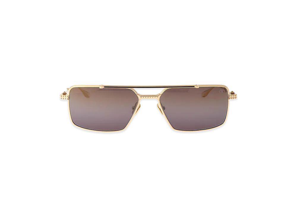 Valentino V - Sei Sunglasses "Gold"