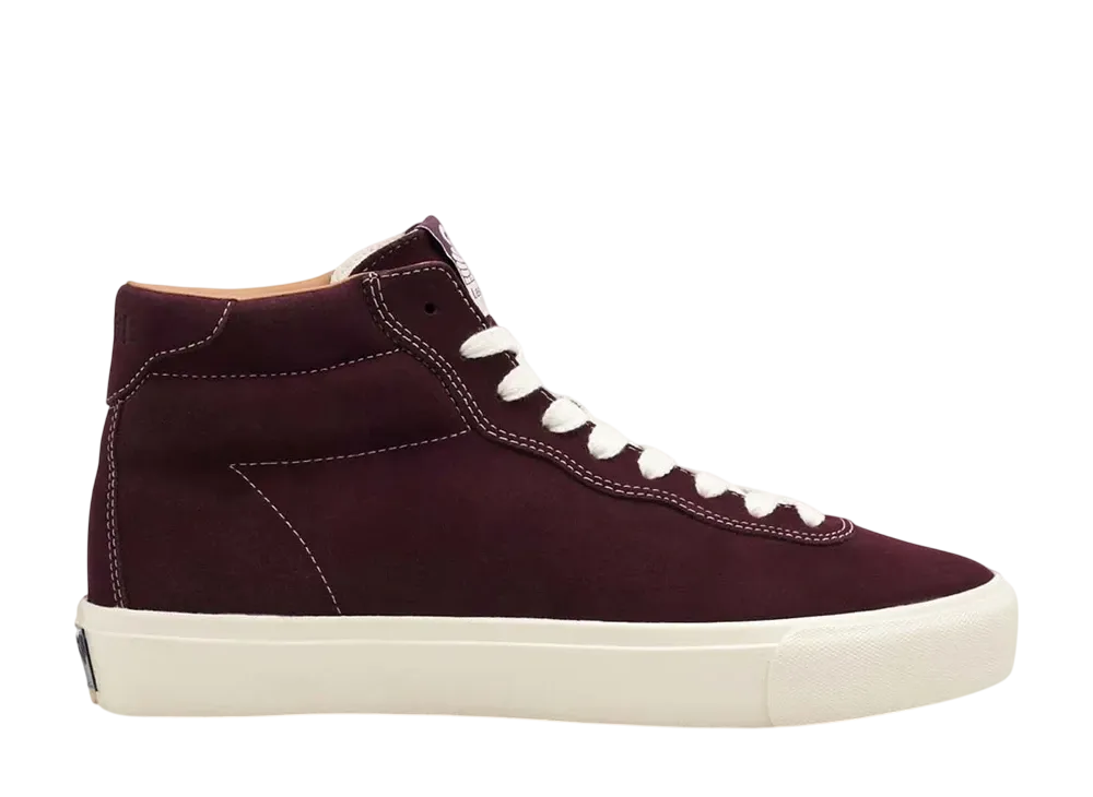 Last Resort AB VM001 Hi Suede "Fig Red/White"