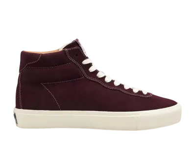 Last Resort AB VM001 Hi Suede "Fig Red/White"